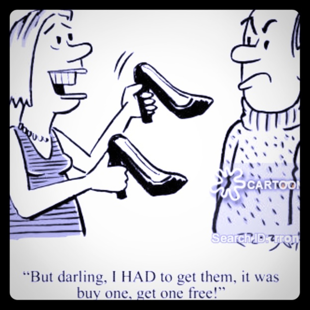 Please share! 2 shoes 1 price!